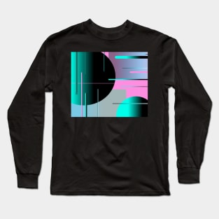 Pink and teal - modern dream Long Sleeve T-Shirt